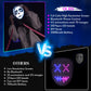 Face Transforming LED Mask with Bluetooth Programmable - LED Light Up Halloween Mask Digital Luminous Mask for Costume