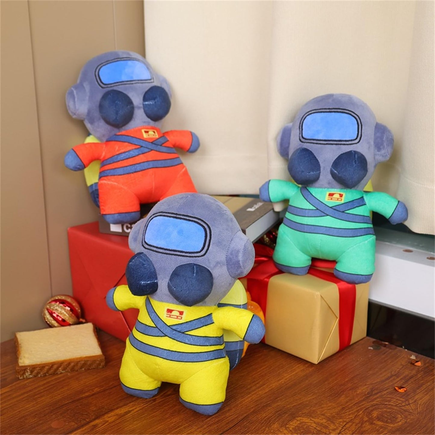 Vatanfari Lethal Company Employee Plush | 10' Lethal Company Plushies Stuffed Animal Peluches Doll Toys,Ideal Gift For Kids' Birthdays And Holidays (Yellow Suit)