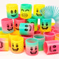 Cleverzone 36 Pack Spring Rainbow Magic Fidget Stress Coil Mini Springs Bulk Toys Party Favor For Kids Birthday Carnival Prize Goodie Bag Stuffers For Boys Girls (Smile)