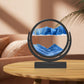 E-SHIDAI 3D Moving Sand Art Picture, Blue Glass Deep Sea Landscape, 7in, Model xiaoshahua-1