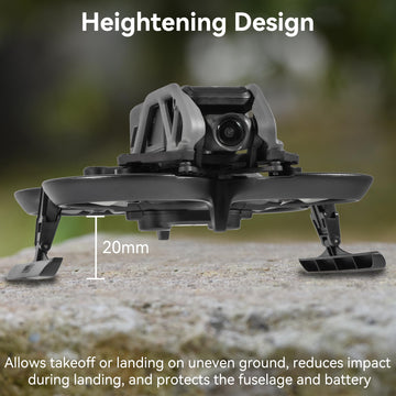 Craznick Avata Landing Gear Foldable Quick Release Extension Leg for DJI Avata Accessories