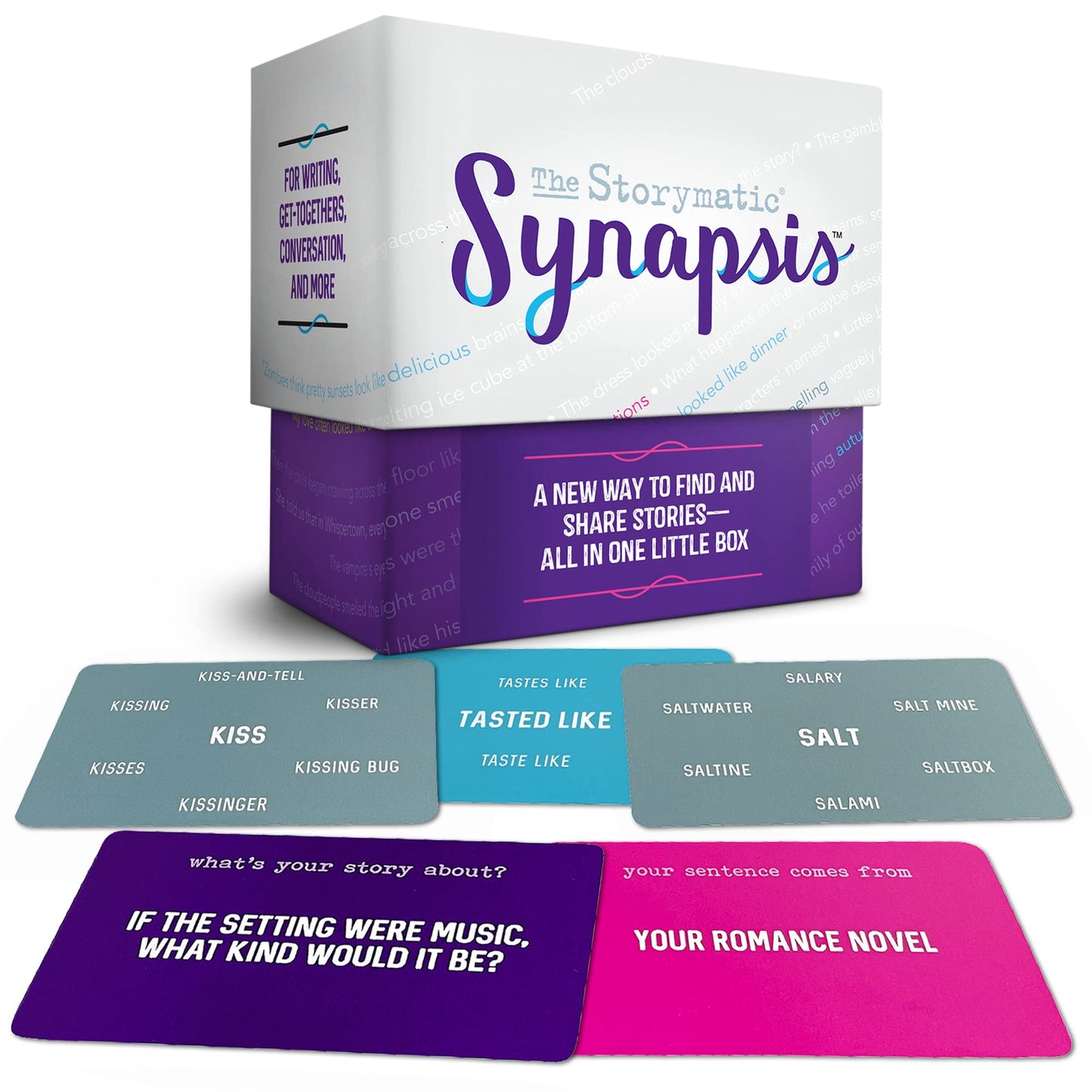 Storymatic Synapsis - Creative Writing Prompts for mature-themeds and Young Writers - Storytelling Game