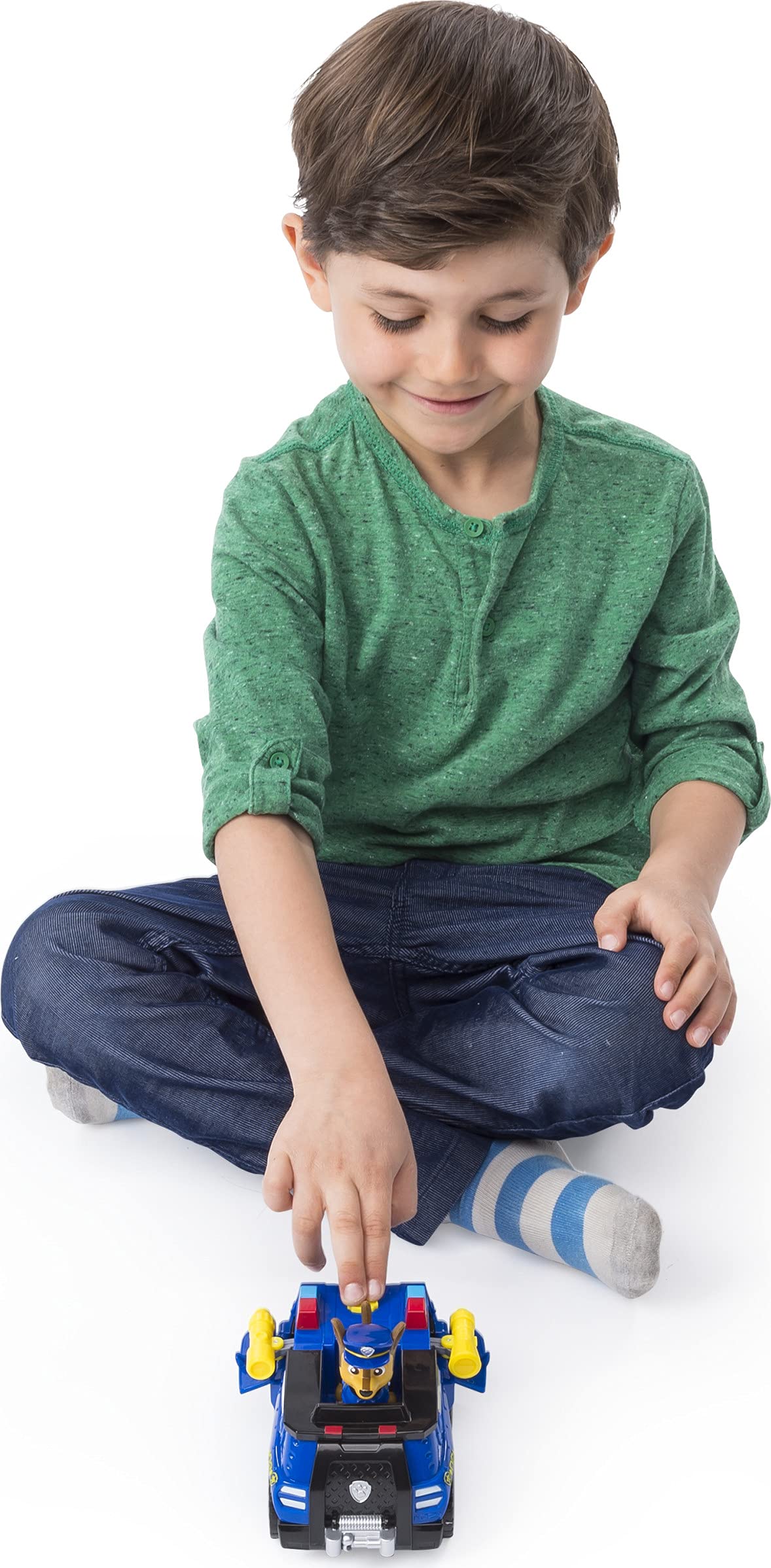 Paw Patrol Chase'S Transforming Police Cruiser With Flip-Open Megaphone, For Ages 3 And Up