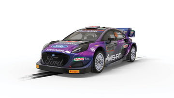 Scalextric Ford Puma Wrc All-Wheel Drive Ms Rt #44 1:32 Slot Race Car C4449
