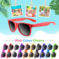 Bouiexye 20 Pack Neon Sunglasses Party Favors for Birthday Party Summer Beach Pool Party Supplies