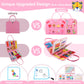 Busy Board Montessori Toys For 1 2 3 4 Year Old Toddlers Sensory Activity Busy Book For Fine Motor Skills, Airplane Car Travel E