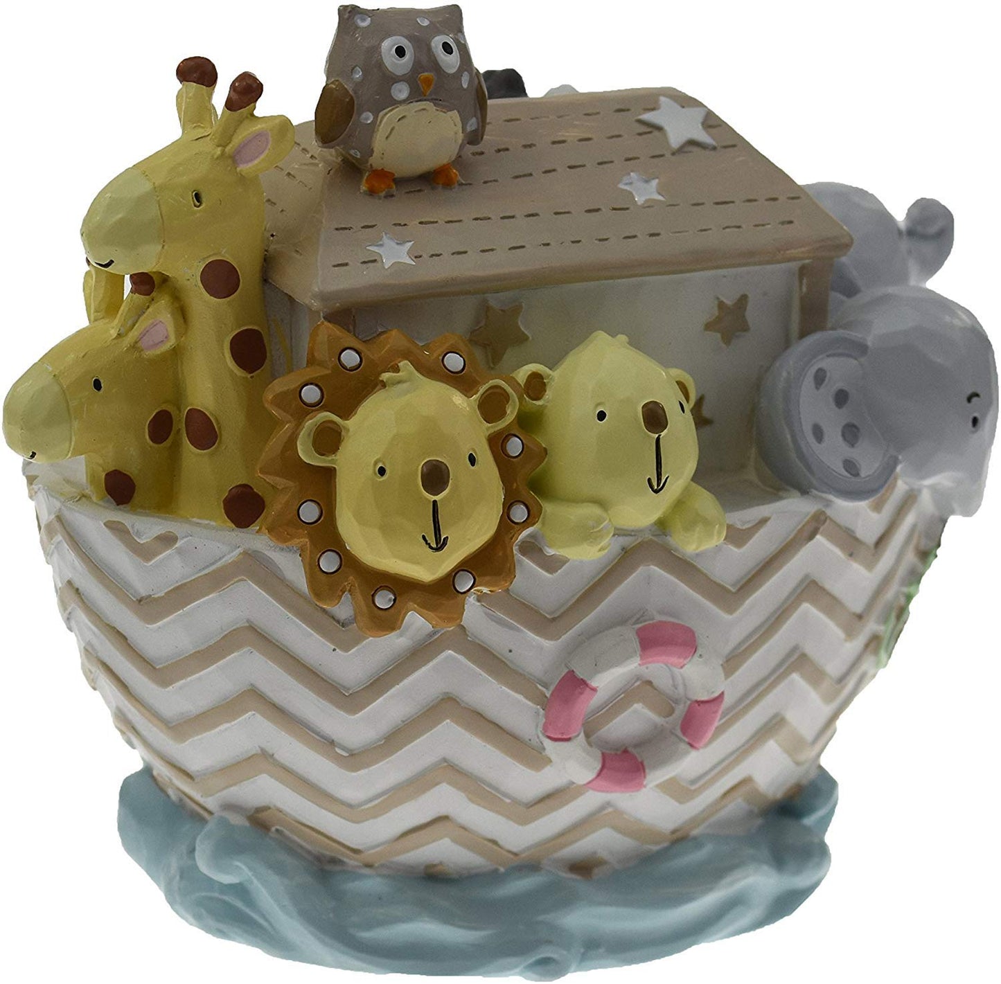 Oaktree Gifts Noah'S Ark Resin Money Bank