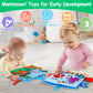 2 Pcs Soft Cloth Baby Books 0-6 Months High Contrast Sensory Baby Toys 6 To 12 Months Crinkle Touch Feel Teething Carseat 9 18 M