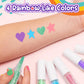 Face Painting Kit for Kids Makeup Set Toys, Washable Marker Girls Make Up Face Body Tattoo Pens, Toddler Toy Makeup Cosmetic for