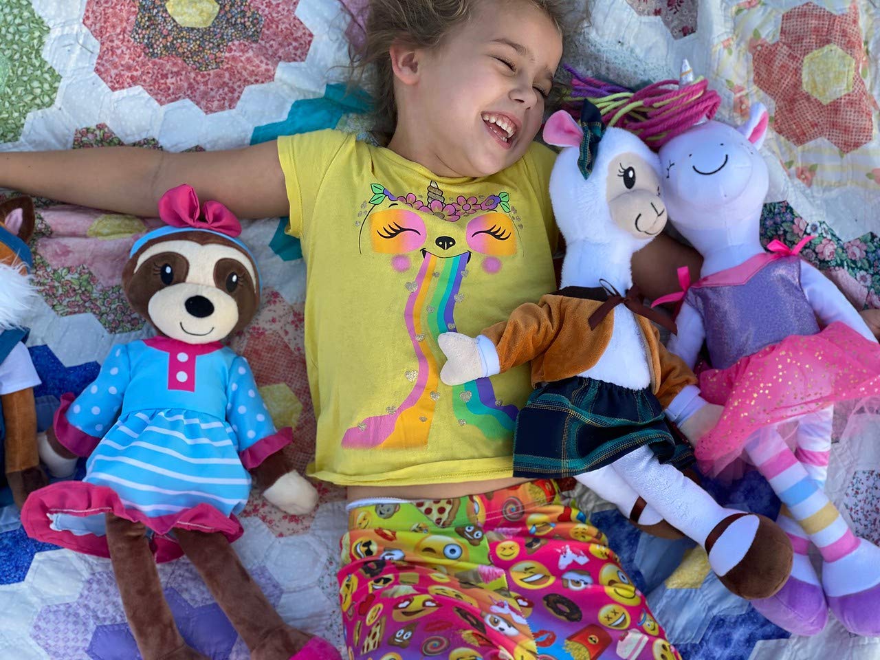 PLUSHIBLE BRIDGING MILES WITH SMILES Soft Baby Doll - Plush Rag with 2 Clothing Set, My First Plush Toy for Girls, Boys & Infant