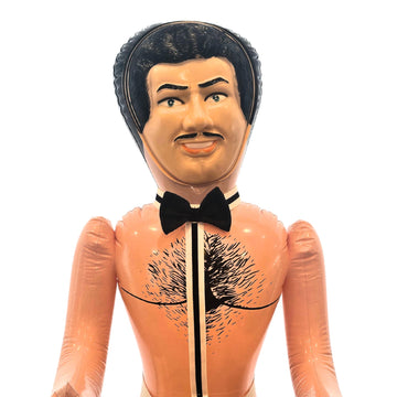 Merrimix - Fernando Male Inflatable Blow Up Doll with Chippendale Costume, Gag Gifts for Men, Bachelor Party Favors and Decorati