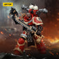 JOYTOY Warhammer 40k World Eaters Khorne Berzerker Action Figure, 1/18 Scale, ABS Material, Model MSSde-00638, Mss00638 Color