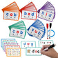 Lachilly CVC Words Writing Cards, Phonics Games Flash Card, Beginning Phonics Word Builders, Spelling Reading Learning Aids, Spe