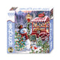 Springbok 1000 Piece Jigsaw Puzzle - Hot Chocolate Stand with Snowman - Cardboard