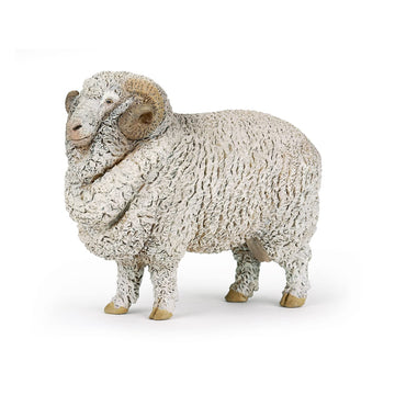 Papo -Hand-Painted - Figurine -Farmyard Friends -Merinos Sheep -51174 - Collectible - For Children - Suitable For Boys And Girls - From 3 Years Old