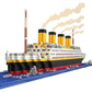 Emeetlinn Titanic Model Micro Mini Blocks Set, 1860pcs, 3D Plastic Ship Model, DIY Gift for Adults and Kids, Model 66503