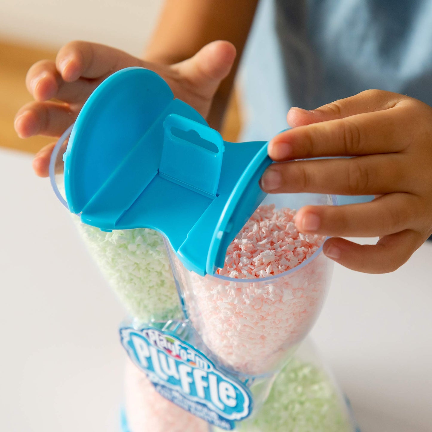 Educational Insights Playfoam Pluffle Twist Glow-in-The-Dark: Non-Toxic, Never Dries Out, Sensory Play, Ages 3+
