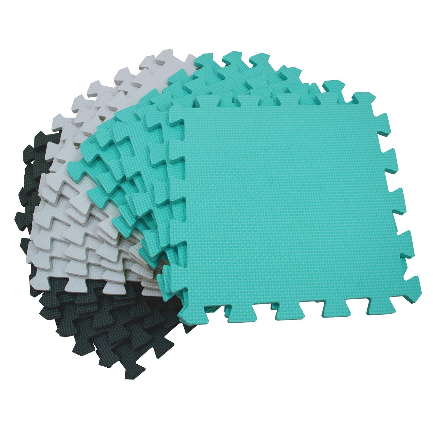 Mqiaoham® 18 Pieces Puzzle Play Mats, Soft Baby Play Mat, Kids Interlocking Foam Floor Tiles, Toddlers Carpet Playmats G301018-101104108