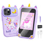 Kids Phone Toys For Girls Ages 5-7, Christmas Birthday Gifts For 5 6 7 8 Year Old Girls, Hd Dual Camera Kids Smart Phone For Tod
