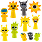 Action Figures, 8 Pcs Fun Collectibles With Intricate Details Toy Doll For Horror Music Game Fans Birthday Decorations Men Women