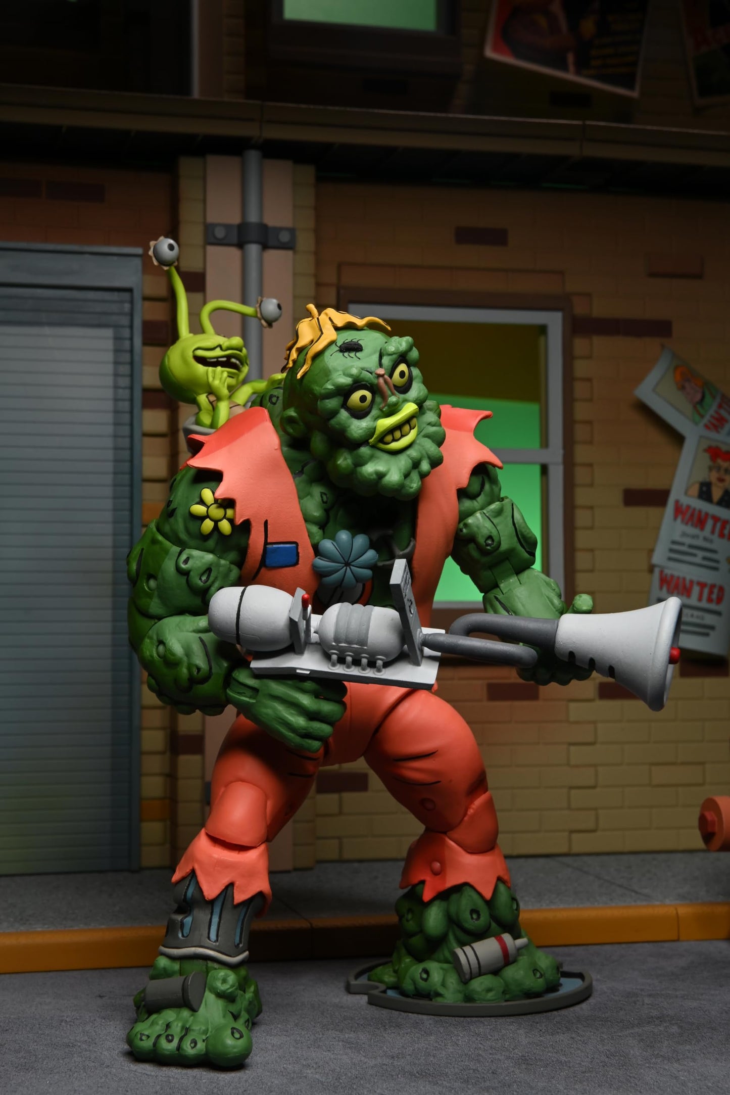 NECA Teenage Mutant Ninja Turtle Cartoon 7 Scale Ultimate Muckman Action Figure