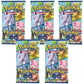 Pokemon TCG: decorative replica blade & Shield Pokemon GO 5 Booster Packs  English  Collectible Trading Card Game Gift for Ages 6+ Boys and Girls  Bundle of Five