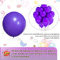 Kawkalsh Purple Balloon Arch Kit 111Pcs 18 12 5 Inch Latex Party Balloons Garland For Birthday Baby Shower Wedding Engagement An
