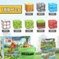 Wanplay 100Pcs Magnetic Blocks, 1 Inch Building Blocks For Kids, Setm Sensory Toys For Toddlers, Building Blocks Cubes, Birthday Gift Toys For Boys And Girls Aged 3-12 Creative Construction Toys