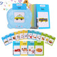 Talking Flash Cards Toddler Toys Pocket Speech For Toddlers 1-3, Talking Learning Flash Cards Educational Toys Sensory Toys Gift For Boys And Girls (510 Sight Words-Bear Blue)