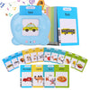 Talking Flash Cards Toddler Toys Pocket Speech For Toddlers 1-3, Talking Learning Flash Cards Educational Toys Sensory Toys Gift For Boys And Girls (510 Sight Words-Bear Blue)