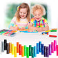 MayMoi Tempera Paint Sticks - 24 Bright Colors, Quick Drying, Easy to Color and Washable Crayons for Kids and Students