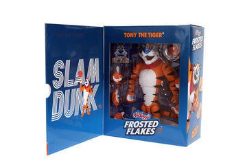 Jada Toys Tony The Tiger 6" Action Figure - Highly Articulated, Multicolor, Model 35567, Collectible Frosted Flakes Edition