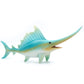 Gemini & Genius Sea Animal Sailfish Action Figure Soft Rubber Swim Bath Toy, Realistic Ocean Swordfish Educational And Role Play Toys For Kids And Collectors (Sailfish)
