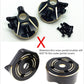 Treal Brass Inner Portal Covers Front Steering Knuckles For Axial Capra And Scx10 Iii-Black