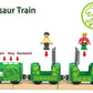 Toy Train Set For Wooden Tracks, Battery Operated Train For Toddlers, Motorized Train With Dinosaur Train For Kids, Electric Train Toy Compatible With Thomas & Friends, Brio