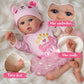 Jizhi Lifelike Reborn Baby Dolls - 20-Inch Cute Realistic Newborn Baby Doll Soft Cloth Body Real Life Baby Dolls Girl With Gift Box For Kids Age 3+ & Collection