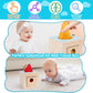 Fcsonu Kids Toddler Toys, Montessori Baby Toys 0-6-12 Months, 1 Year Old Wooden Baby Tissue Box Toy For Educational Learning Wit
