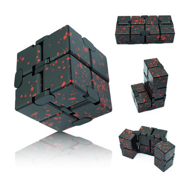 Dolasev Infinity Cube Fidget Toy, Metal Anxiety Relief Toys Fidget Cube For Adults, Adhd Desk Toys For Kids Boys Girls For Stock