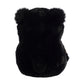 Aurora® Round Rolly Pet™ Cuddles Black Bear™ Stuffed Animal - Adorable Companions - On-The-Go Fun - Black 5 Inches