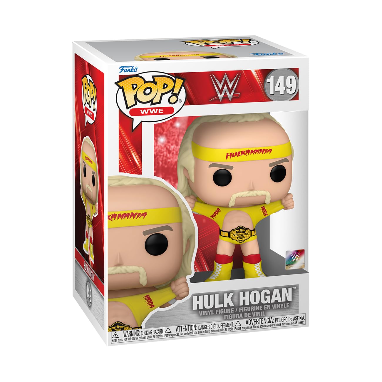 Funko Pop! Wwe: Hulk Hogan Hulkamania With Belt