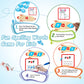Umyqaq 143Pcs Wooden Cvc Word Game, Writing & Spelling Flash Cards, Kindergarten Homeschool Supplies, Alphabet Puzzle Montessori