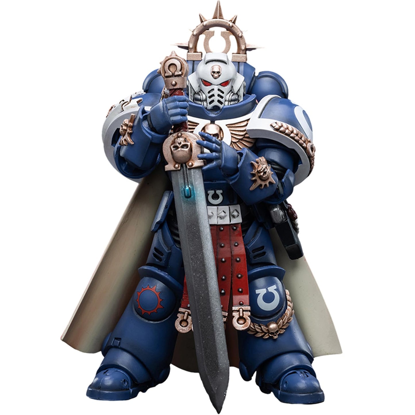 Joytoy Warhammer 40K Ultramarines, Ultramarines Primaris Captain 1/18 Action Figure Model, Dedicated To You Who Love Collecting