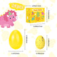 yocjoky 24 PCS Easter Eggs Fillers - Hatching Dinosaur Egg with Mini Toys Inside for Easter Baskets - Easter Egg Hunt, Toddler,