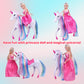 Princess Doll And Magic Light Unicorn Playset, Princess Unicorn Horse Toys Gifts For Girls Kids Aged 3 4 5 6, Present For Christ