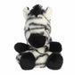 Aurora® Grévy Zebra™ Plush Stuffed Animal - 4" Small, White, Soft Polyester - Ideal for Kids' Rooms & Collectors