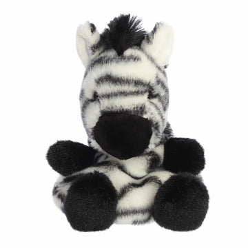 Aurora® Grévy Zebra™ Plush Stuffed Animal - 4" Small, White, Soft Polyester - Ideal for Kids' Rooms & Collectors