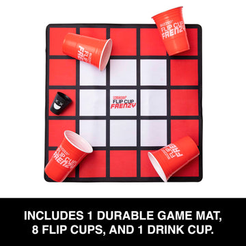 WHAT DO YOU MEME? Buzzed Flip Cup Frenzy - The Best Flippin' Drinking Game Ever - Drinking Games & Back to College mature-themed Party Games by Buzzed