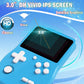 Great Boy 32 Bit Handheld Games Toys For Kids With 139 Video Games Boys Girls Children'S 3.0 Inches Ips Screen Rechargeable Gami