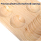 Wooden Mancala Board Game Set Larger Size Mancale Instructions  Portable Travel Board Game for Kids and mature-themeds