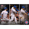 Mlb Chicago Cubs Zobrist, Baez, Contreras #571 Topps Now Trading Card